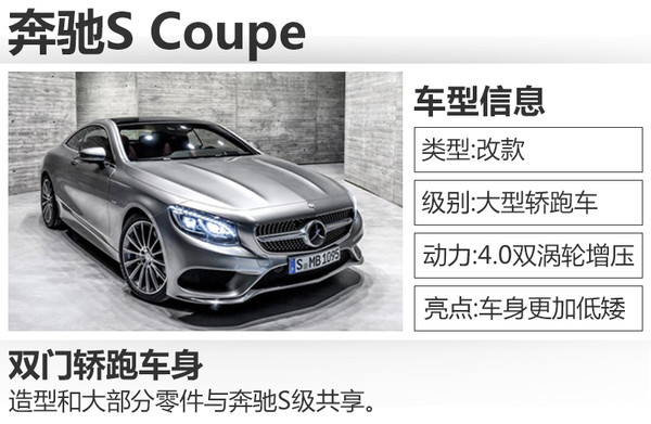 <a href=http://www.ichefuli.com/e/tags/?tagname=%E5%A5%94%E9%A9%B0 target=_blank class=infotextkey>奔驰</a>S级Coupe